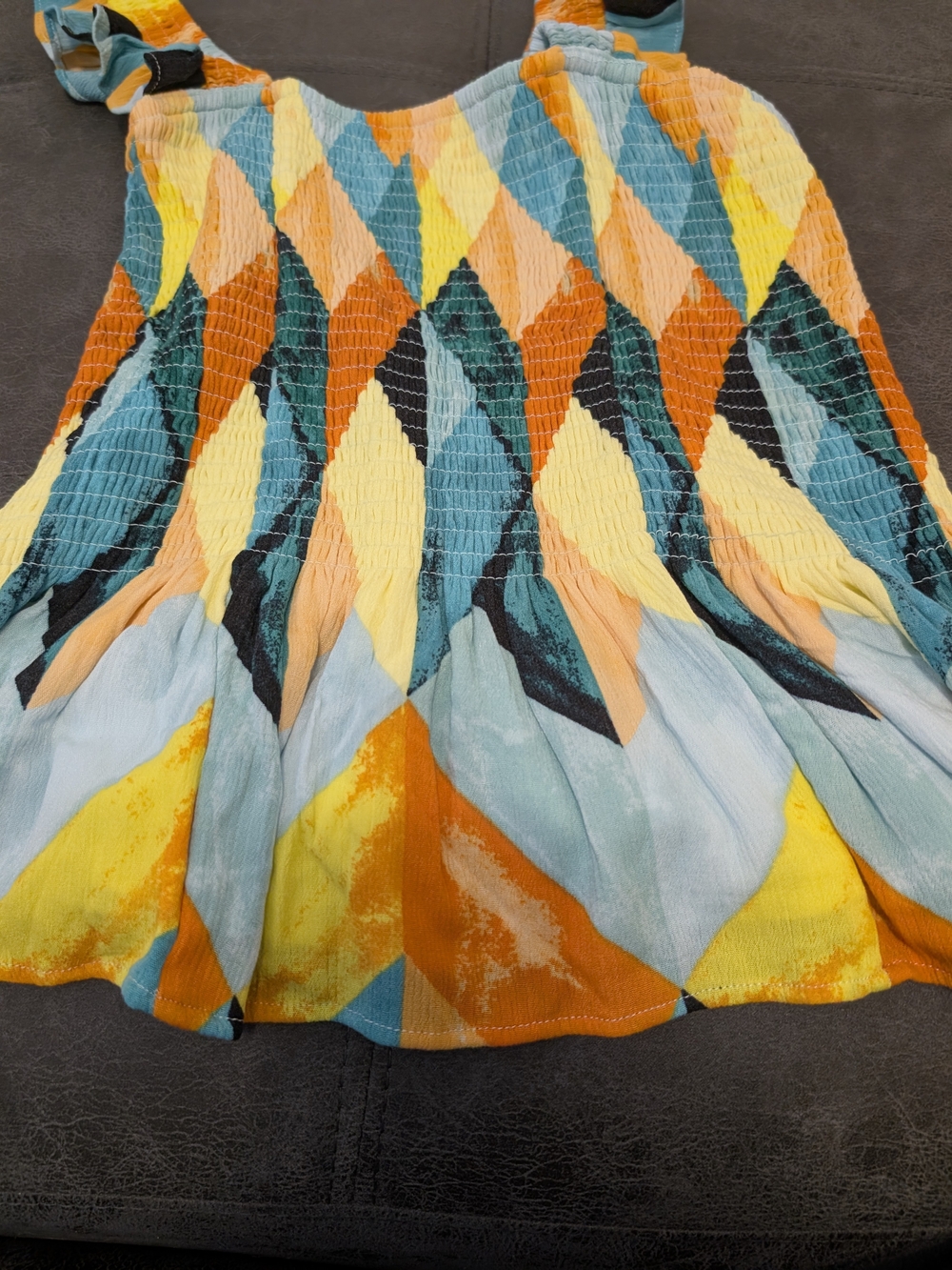 Torrid Multi-Color Geometric Tank - Picture 4 of 4